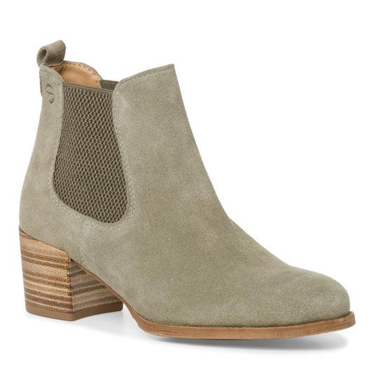 Grön chelsea boots