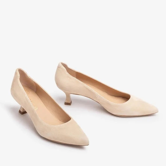 Elegant pumps i mocka